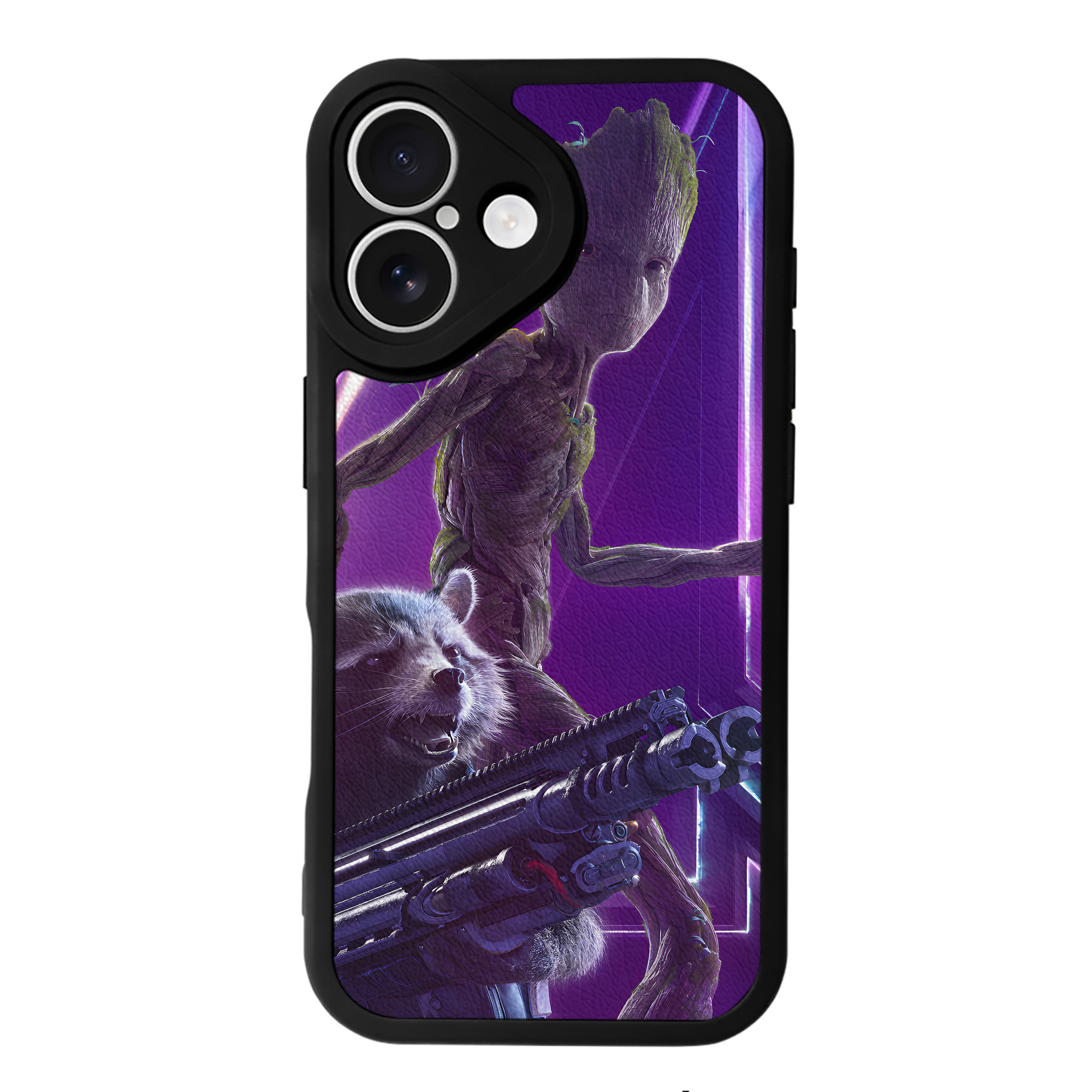 （画像用） アベンジャーズ The Avengers 【iPhone 16シリーズ対応】シリコンスマホケース（レザー調） 材質：シリコン